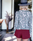 Short chic bordeaux SANDRO - 𝐌𝐚𝐫𝐢𝐧𝐚𝟒𝟒𝐟𝐚𝐦𝐢𝐥𝐲