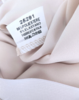 Jupe beige satinée
