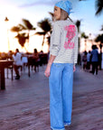 Jean bootcut dry