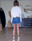 Short en denim