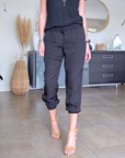 Pantalon noir jogg