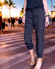 Pantalon noir jogg