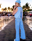 Jean bootcut dry