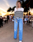 Jean bootcut dry