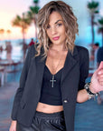 Veste ailes sequins