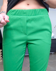 Pantalon jogg green