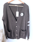 Cardigan love militaire
