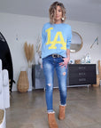 Pull L.A yellow
