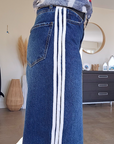 🔥Jean large à bandes