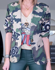 Veste boy rock'n'roll camouflage