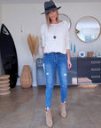 Pull dos ajouré - 𝐌𝐚𝐫𝐢𝐧𝐚𝟒𝟒𝐟𝐚𝐦𝐢𝐥𝐲