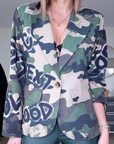 Veste boy rock'n'roll camouflage