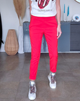 Pantalon jog red