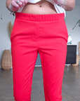 Pantalon jog red