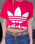 Tee-shirt top crop