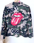 Veste boy rock'n'roll camouflage