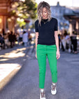 Pantalon jogg green