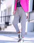 Pantalon jogg taupe