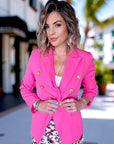 Veste Bina rose fluo