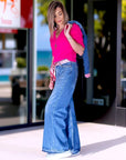 Jean flare dry