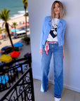Jean flare dry