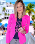 Veste fuchsia fluo