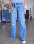Jean bootcut dry