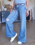 Jean bootcut dry