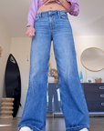 Jean flare dry