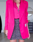 Veste boy fuchsia