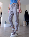 Pantalon jogg taupe