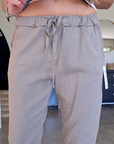 Pantalon jogg taupe