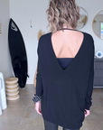Pull tunique black
