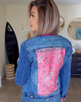 Veste denim bandana