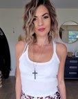 Marcel crop top - ๐๐๐ซ๐ข๐ง๐๐๐๐๐๐ฆ๐ข๐ฅ๐ฒ