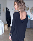Pull tunique black