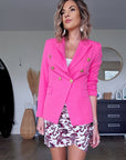 Veste Bina rose fluo