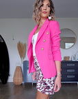 Veste Bina rose fluo