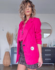Veste boy fuchsia