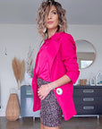 Veste boy fuchsia