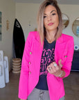 Veste fuchsia fluo