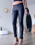 🔥Legging cuir noir