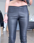 🔥Legging cuir noir