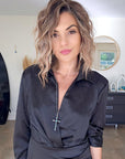 Robe black - 𝐌𝐚𝐫𝐢𝐧𝐚𝟒𝟒𝐟𝐚𝐦𝐢𝐥𝐲