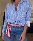 Ceinture ruban rose