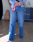 Jean flare dry