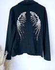 Veste ailes sequins
