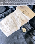 Short denim noir gris