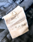 Short denim noir gris