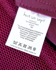 Veste suédine framboise